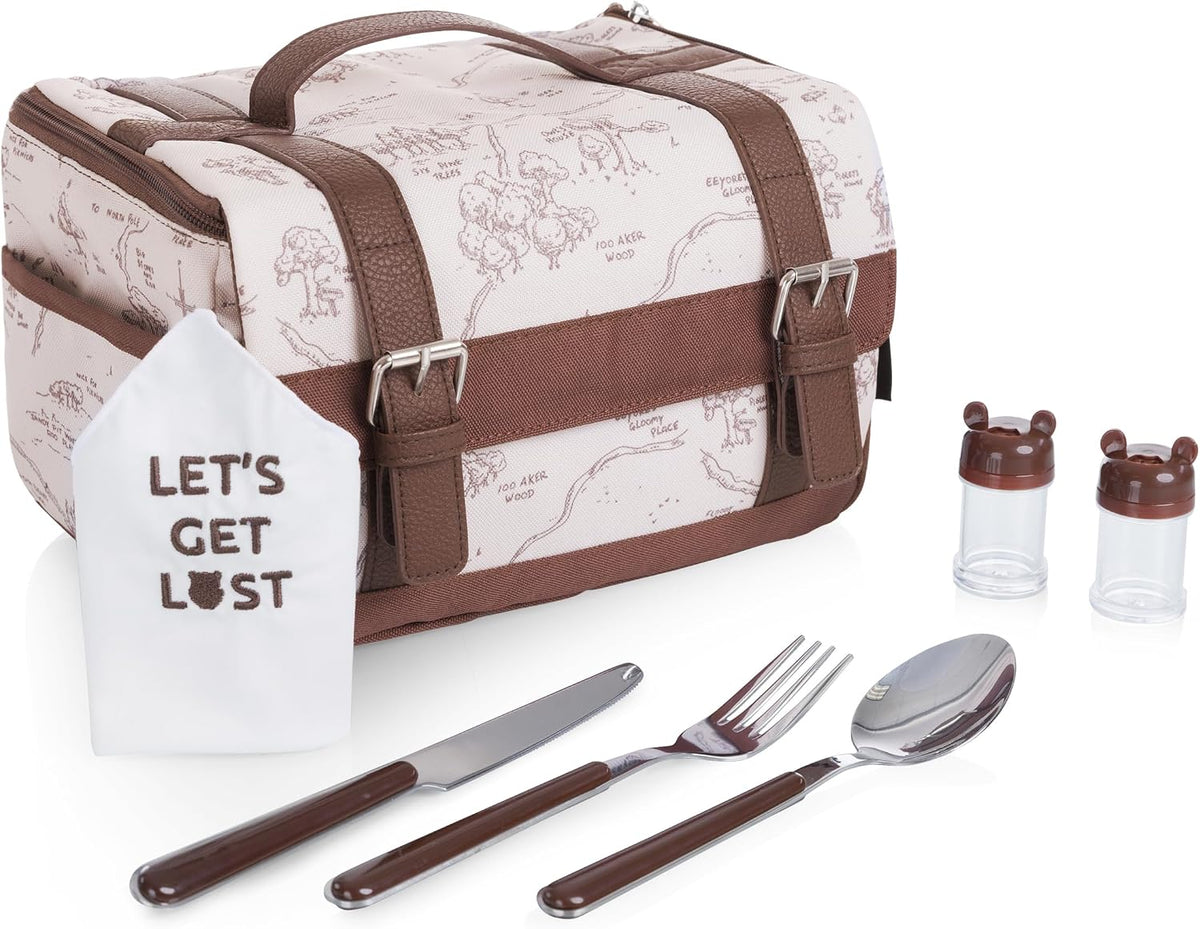 Picnic TIME Disney - Lonchera térmica con diseño de Winnie The Pooh...