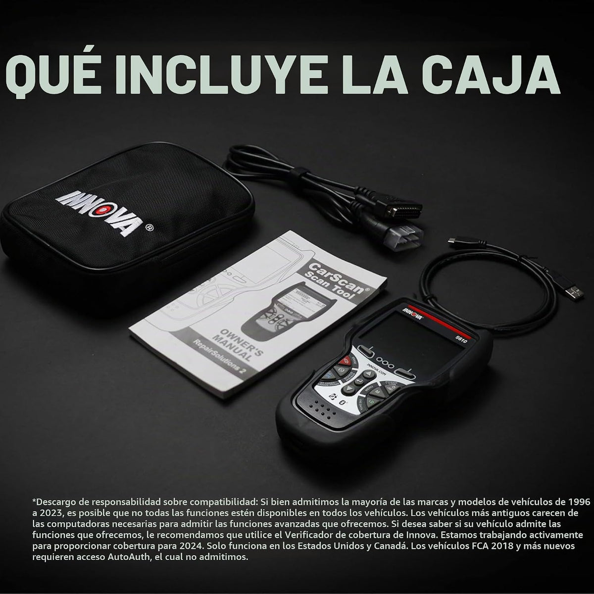 Innova 5610 OBD2 Herramienta de escaneo bidireccional - Comprende t...