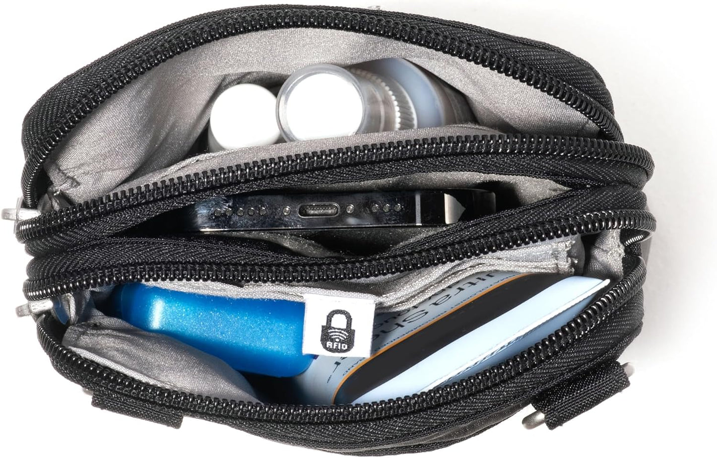 Baggallini Take Two Rfid Crossbody moderno para mujer
