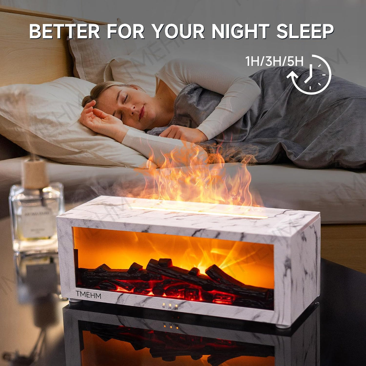 Difusor de llama para chimenea TMEHM, humidificador de aire, difuso...
