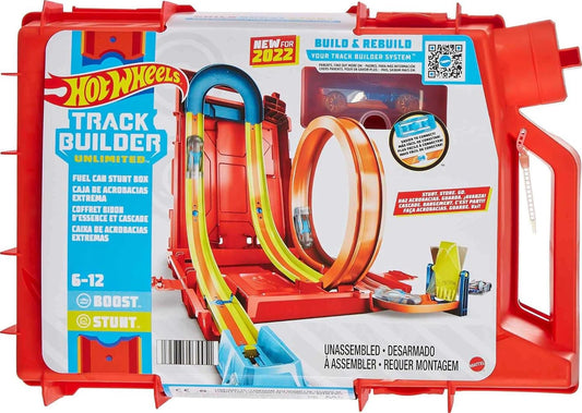 Hot Wheels Juego de autos de juguete, Track Builder Unlimited Plays...