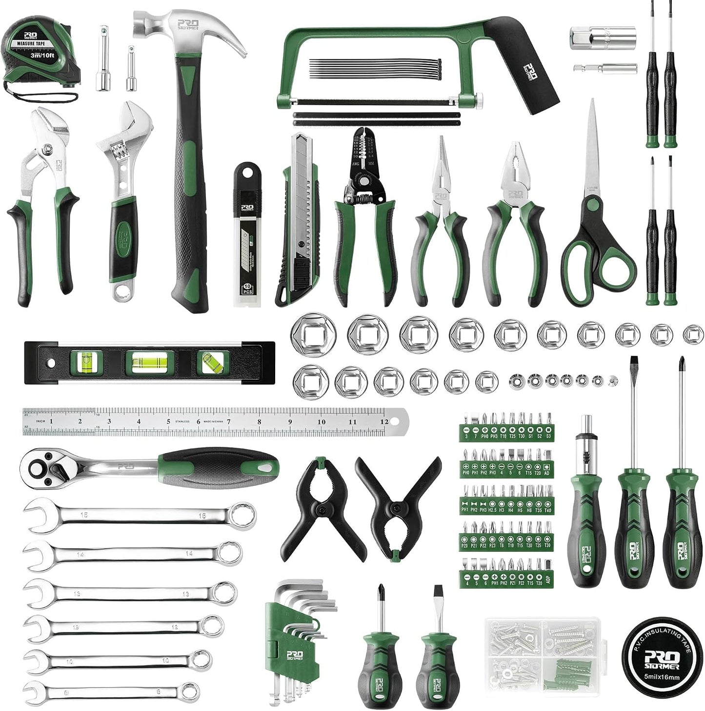 Prostormer Kit de herramientas de 259 piezas, juego de herramientas...