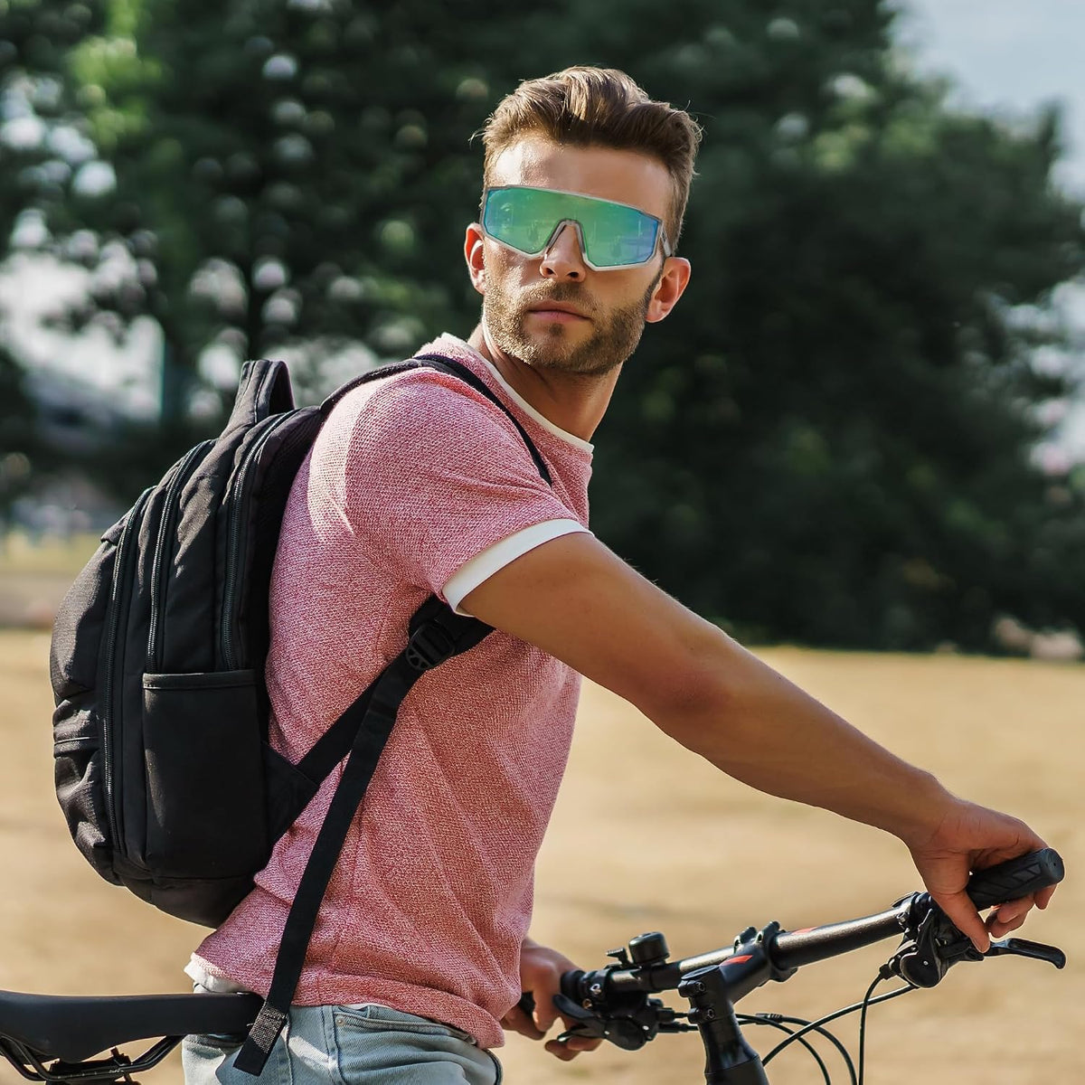 Gafas de sol polarizadas para correr para hombres y mujeres, UV400...