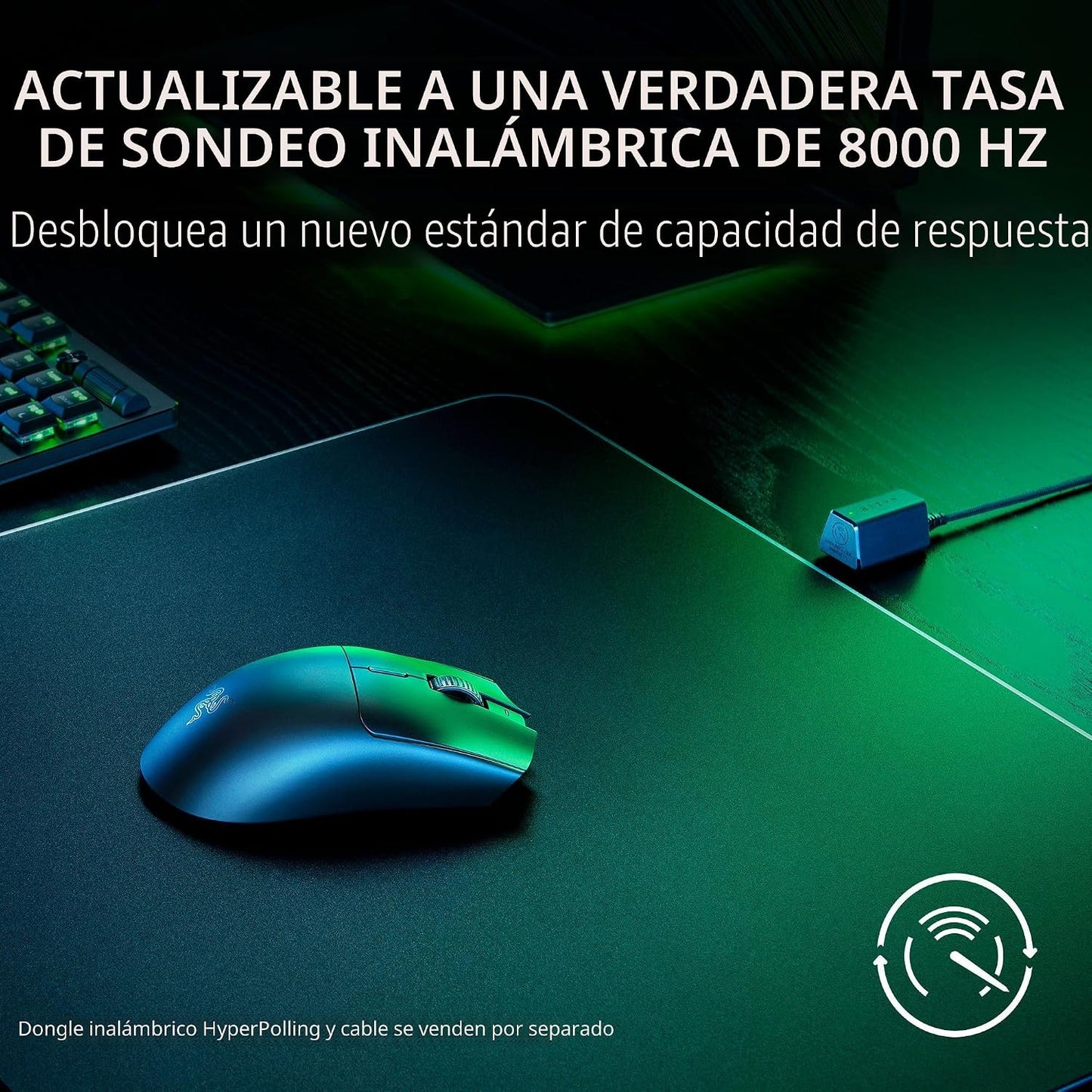 Razer Viper V3 HyperSpeed - Ratón inalámbrico para juegos para PC,...