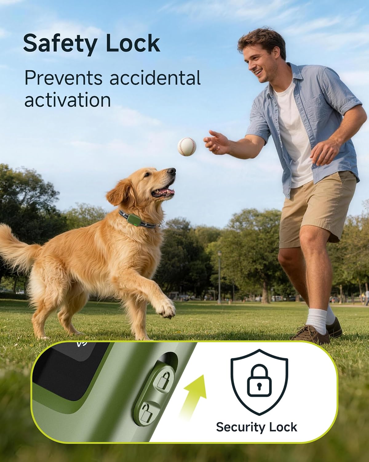 Collar de choque para perros - Collar de entrenamiento para perros...