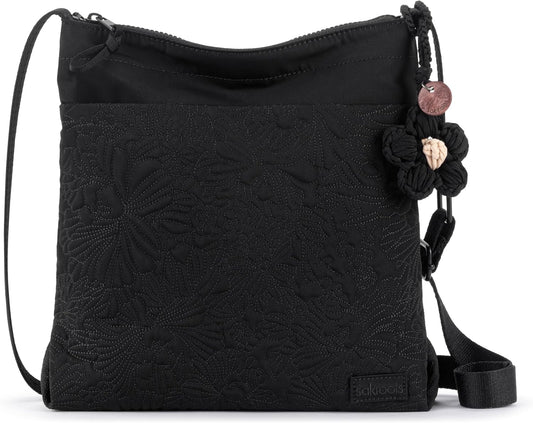 The Sak Basic Crossbody - Bolso cruzado para todos los días y viaje...