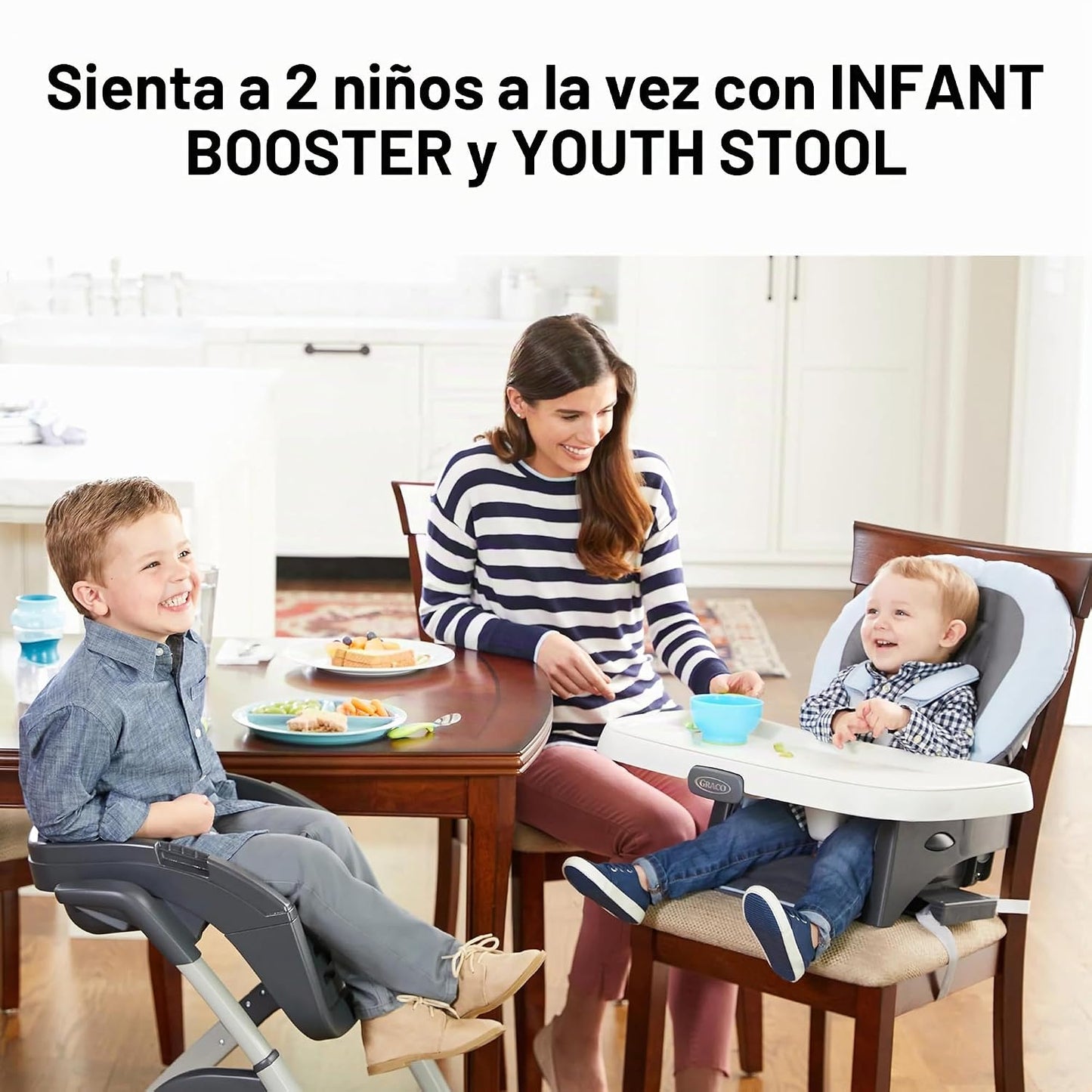 Graco DuoDiner DLX - Silla alta 6 en 1, Mathis