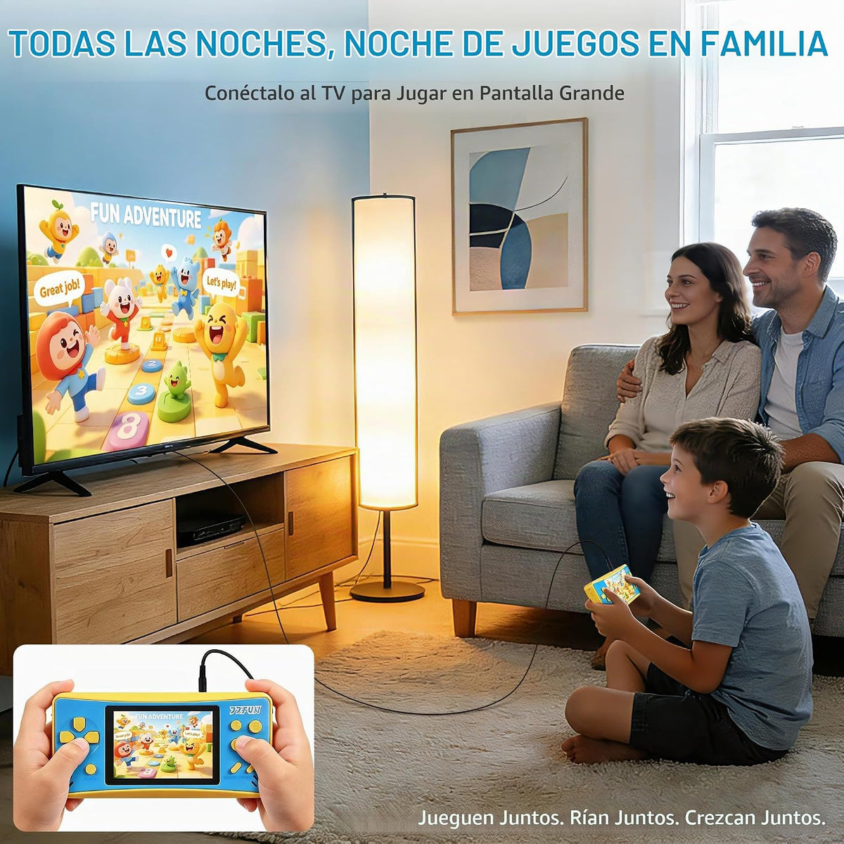 168 Reproductor de videojuegos incorporado Plug &amp; Play de mano...