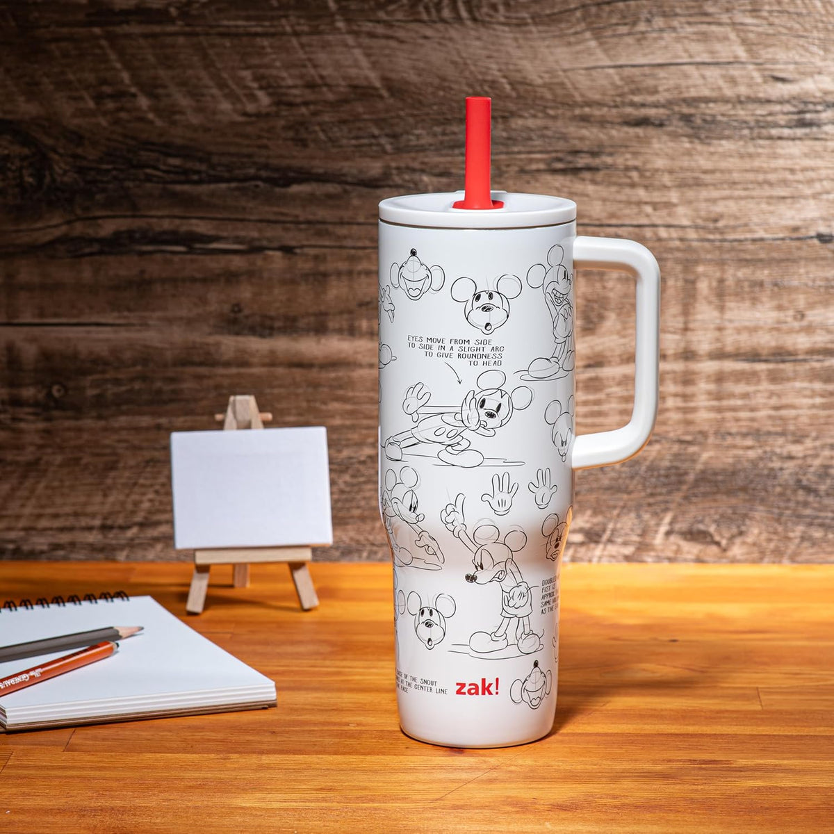 Zak Designs Disney Sutton Taza de viaje para llevar contigo, de 30...