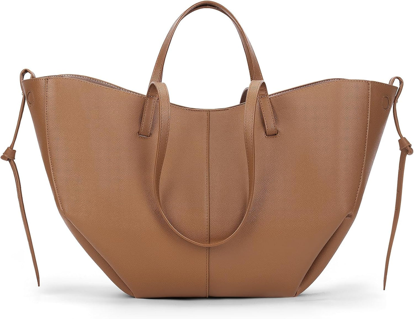 Juoxeepy Bolsa de trabajo de piel sintética para mujer, bolso de ma...