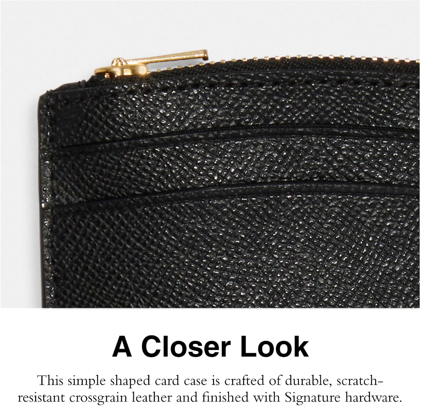 COACH Women's Shaped Card CASE