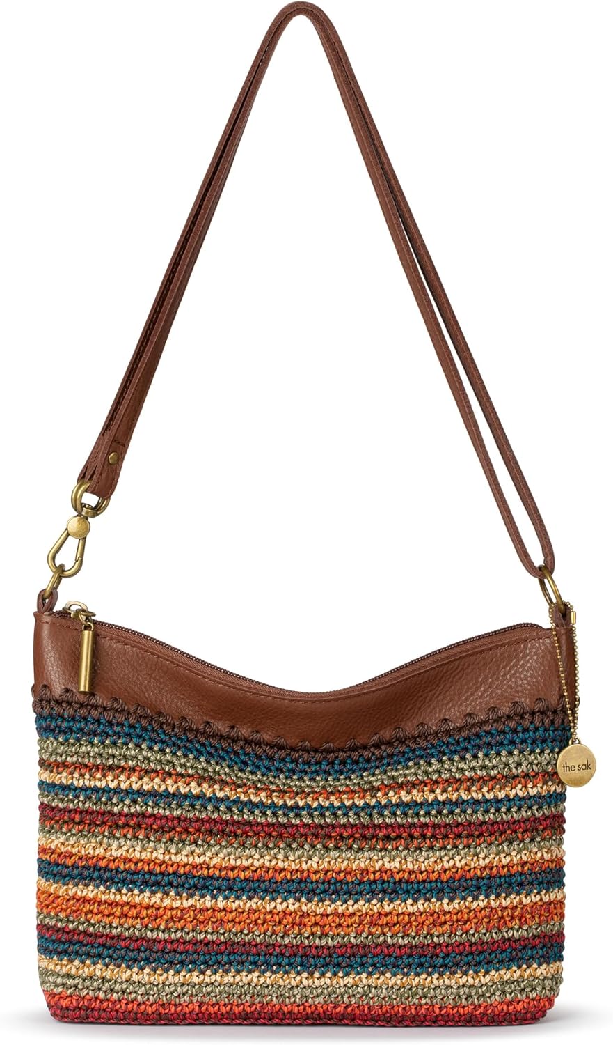 The Sak Lumi Convertible Crossbody - Bolso de mano 3 en 1 de ganchi...