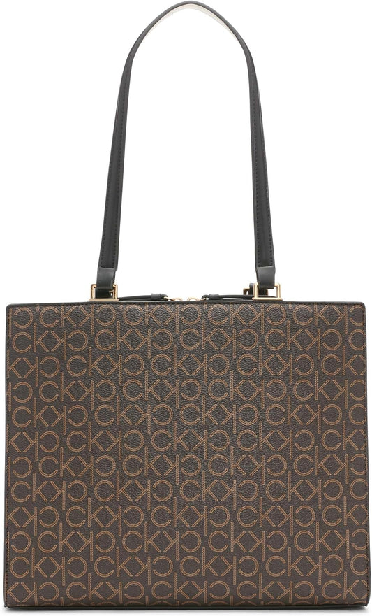 Calvin Klein Bolso organizador Astrid con triple compartimento para...