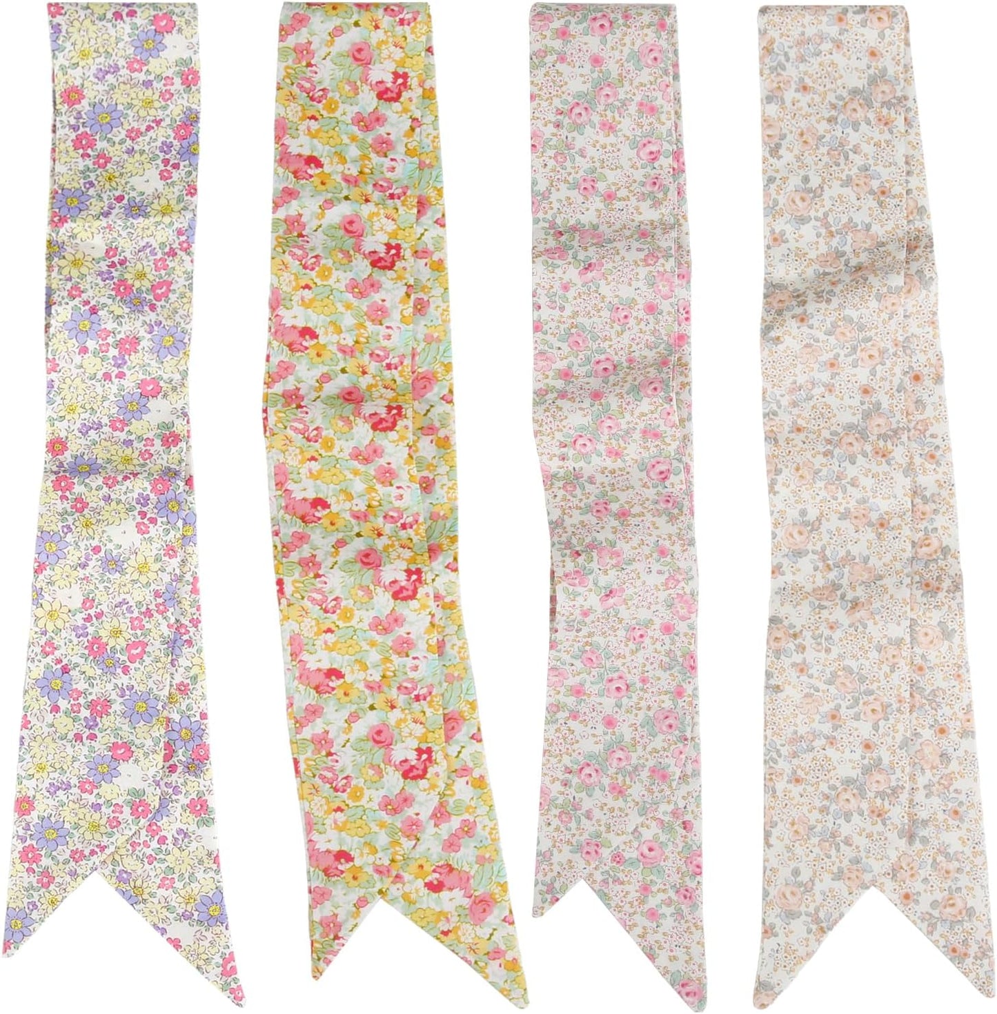 TEBIEKOY 4 bufandas de moda para mujer, bufandas multifuncionales b...
