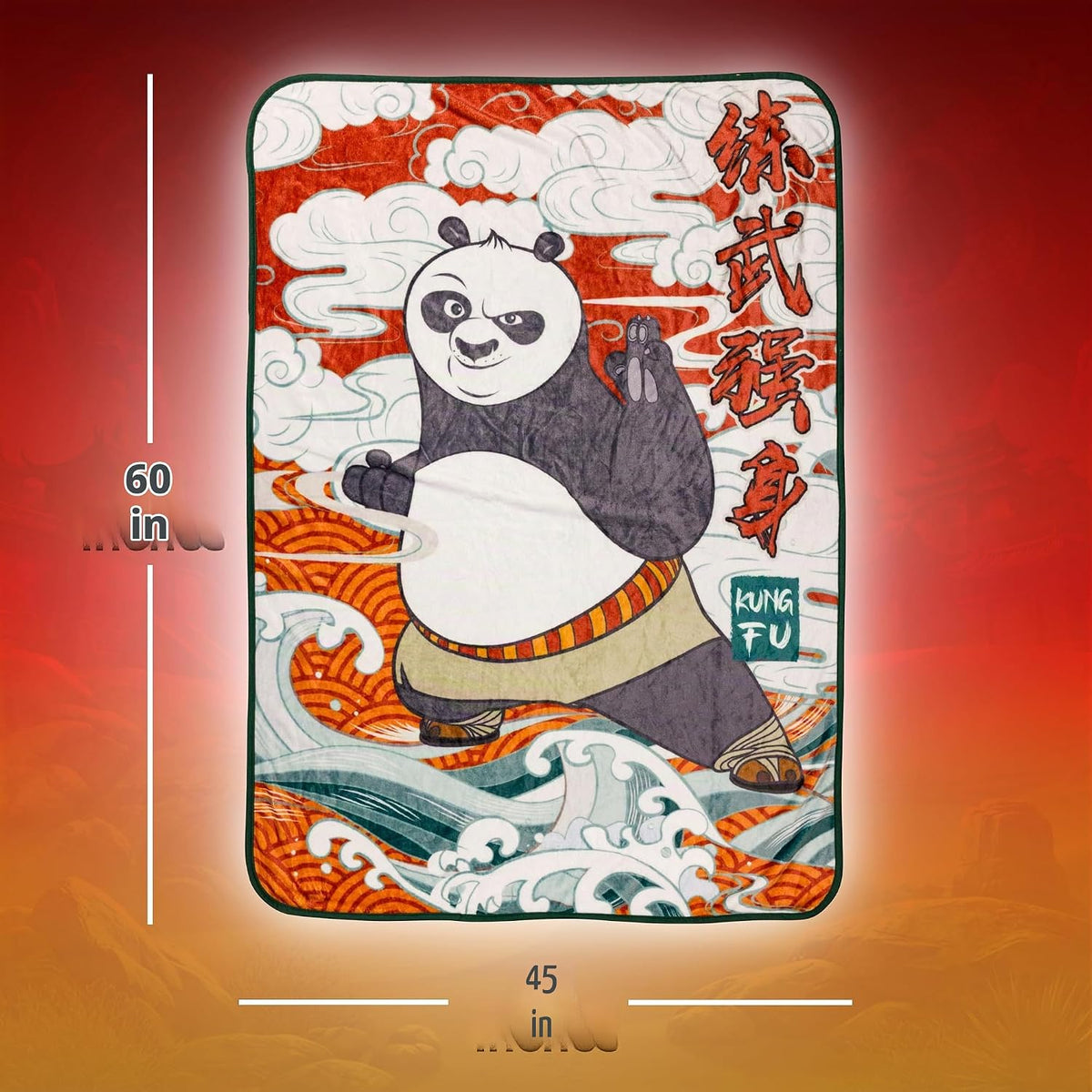 Silver Buffalo Kung Fu Panda Personajes Chinos que Presenta a Po Ma...