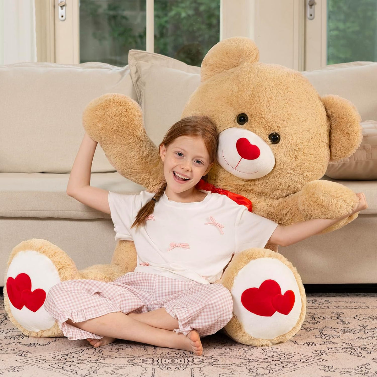 MaoGoLan Oso de Peluche Grande de 47" - Oso de Peluche Gigante...