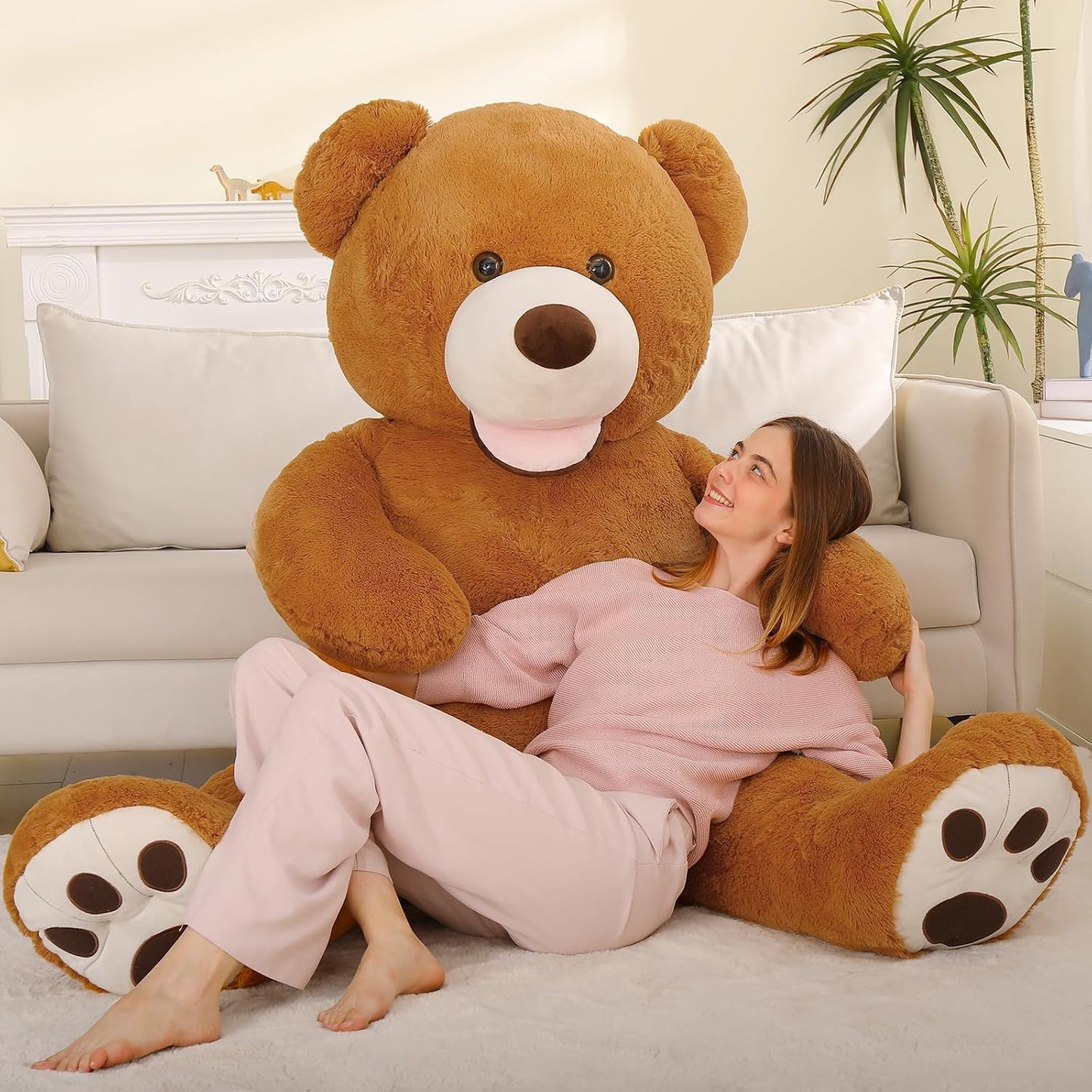 MaoGoLan Oso de Peluche Teddy Gigante de 6 Pies de Alto, Regalo de...