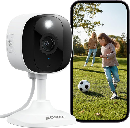AOQEE Cámaras 2K para Seguridad del Hogar - Cámara para Exteriores\...