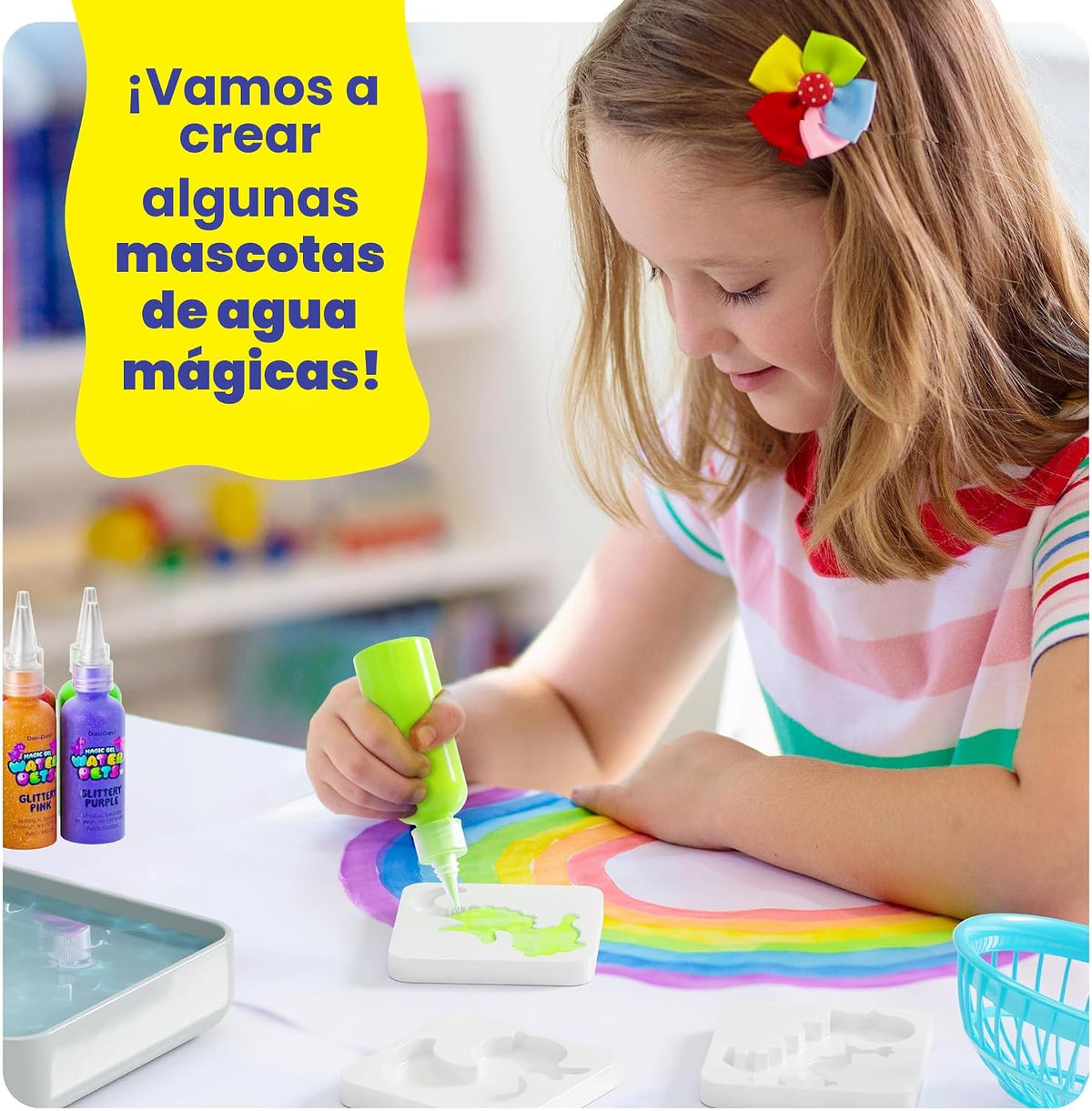 Dan&amp;Darci Kit de Gel de Agua de Hadas Aqua Jumbo para Niños - M...