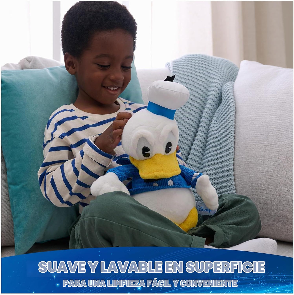 GUND Disney - Peluche oficial de Donald Duck de 14 pulgadas para ma...