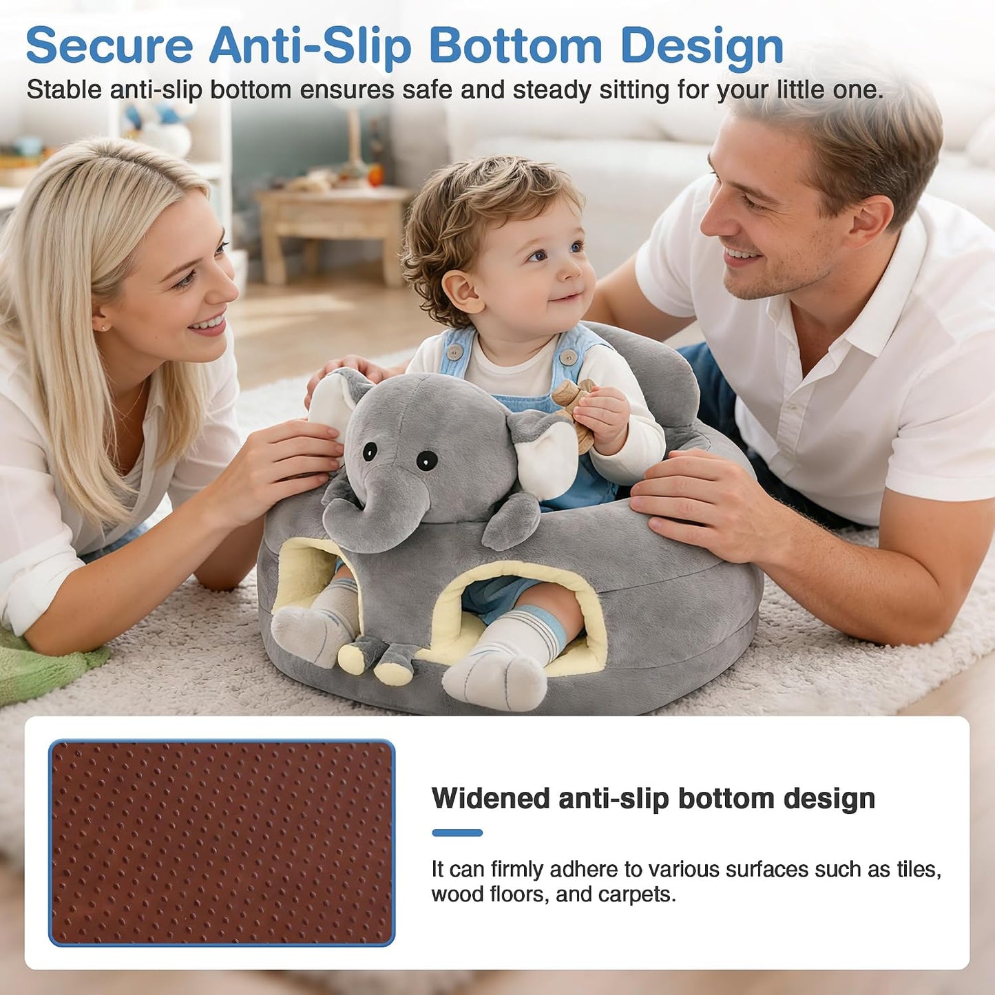 Sit Up - Asiento de suelo para bebé de 3 a 24 meses, silla de piso...