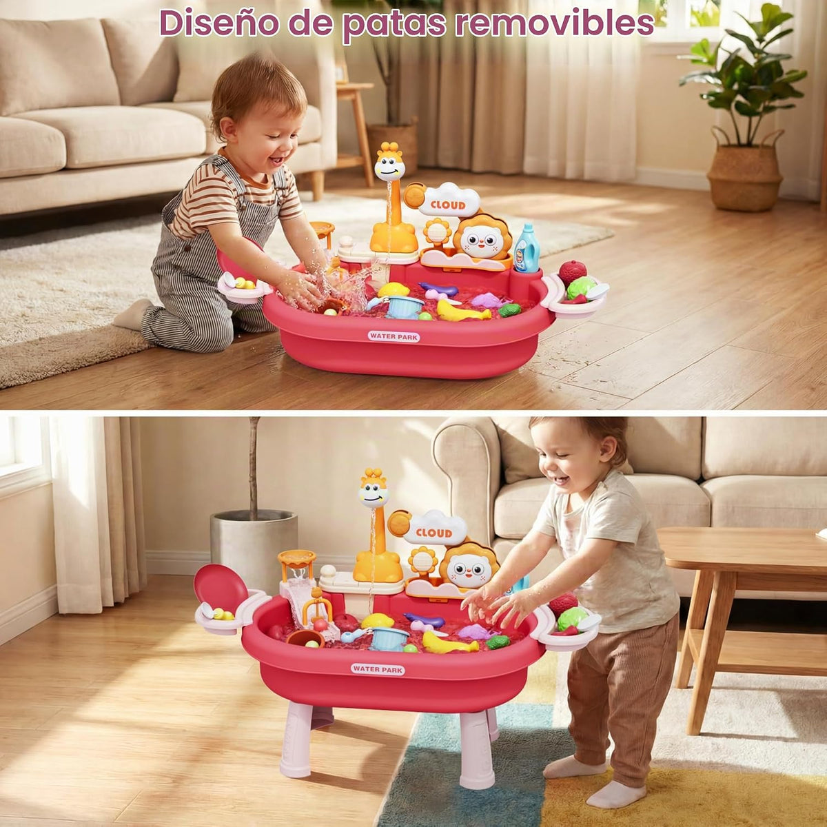2026 Nuevos Juguetes de Mesa de Arena y Agua para Niños, Fregadero...