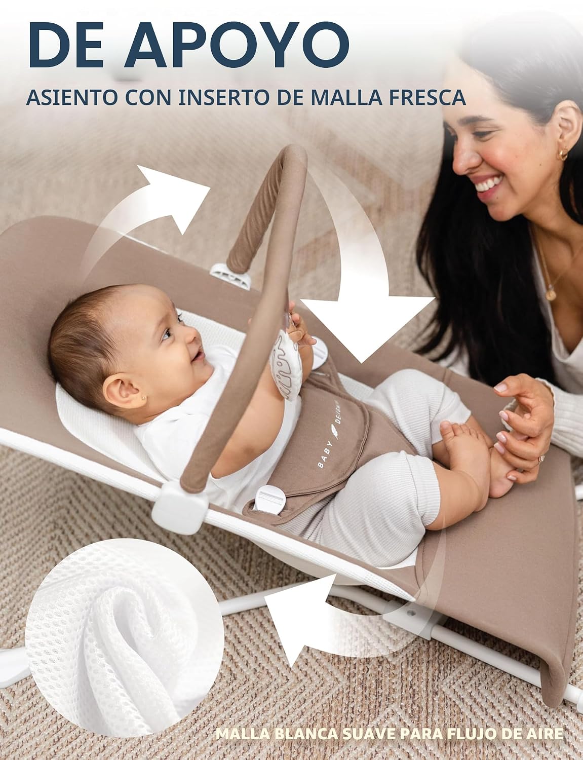 Hamaca orgánica Baby Delight Highland | Infantil | 0 \u2013 6 meses...