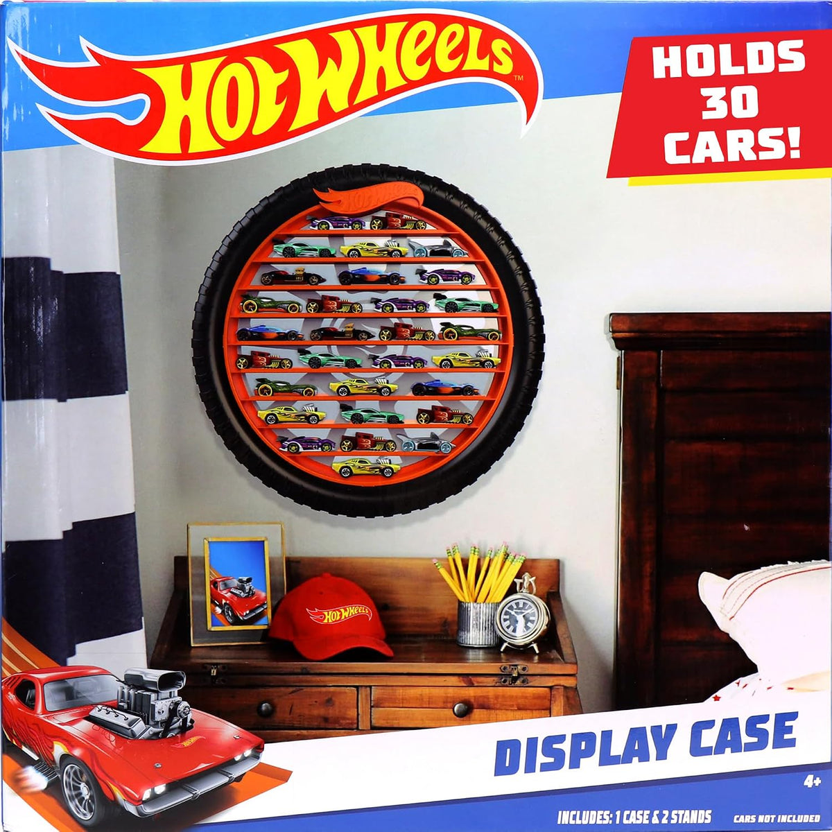 Hot Wheels - Estuche de coleccionista \u2013 Organizador de almacen...
