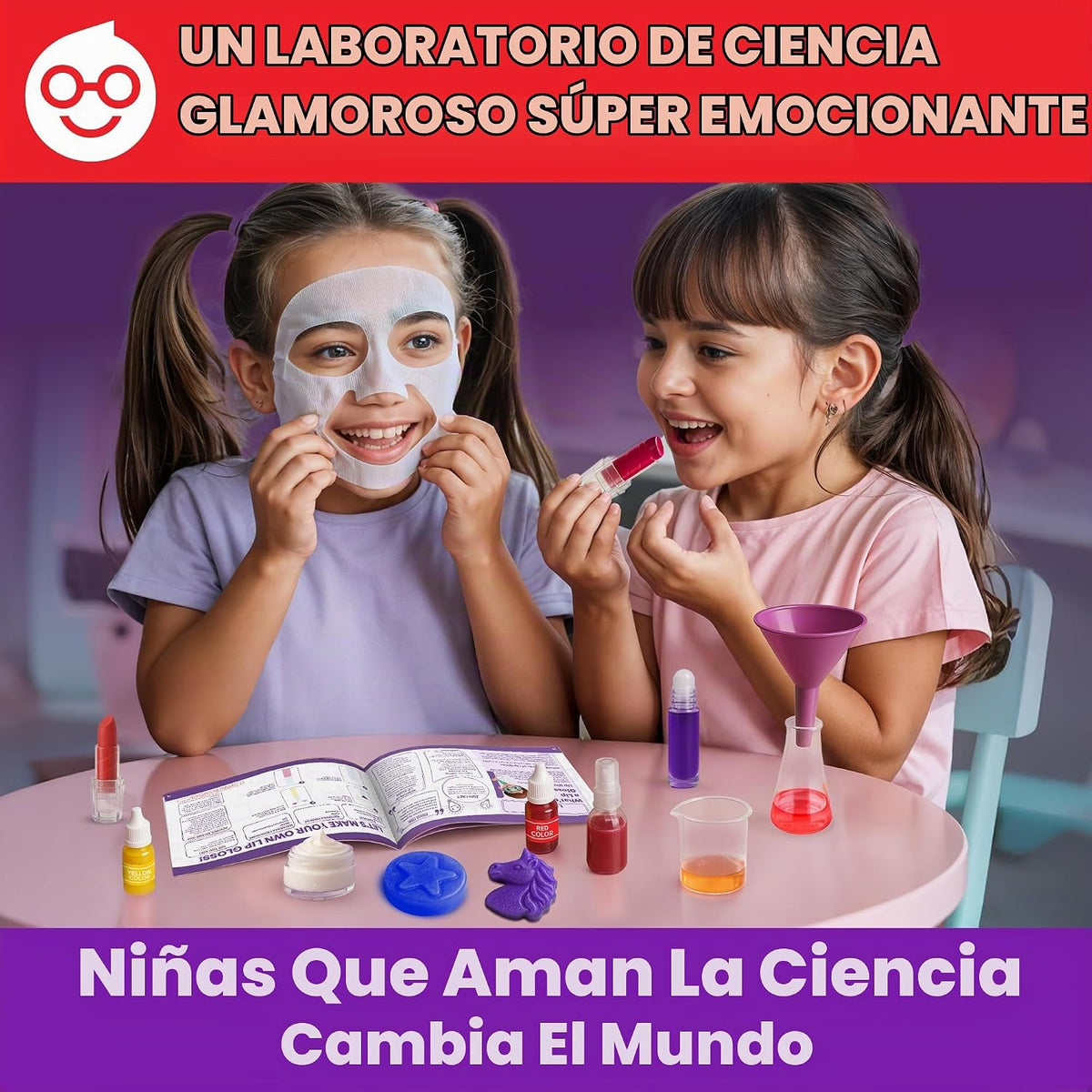Doctor Jupiter Glam DIY Craft, Kit de Maquillaje para Niñas de 6-8-...