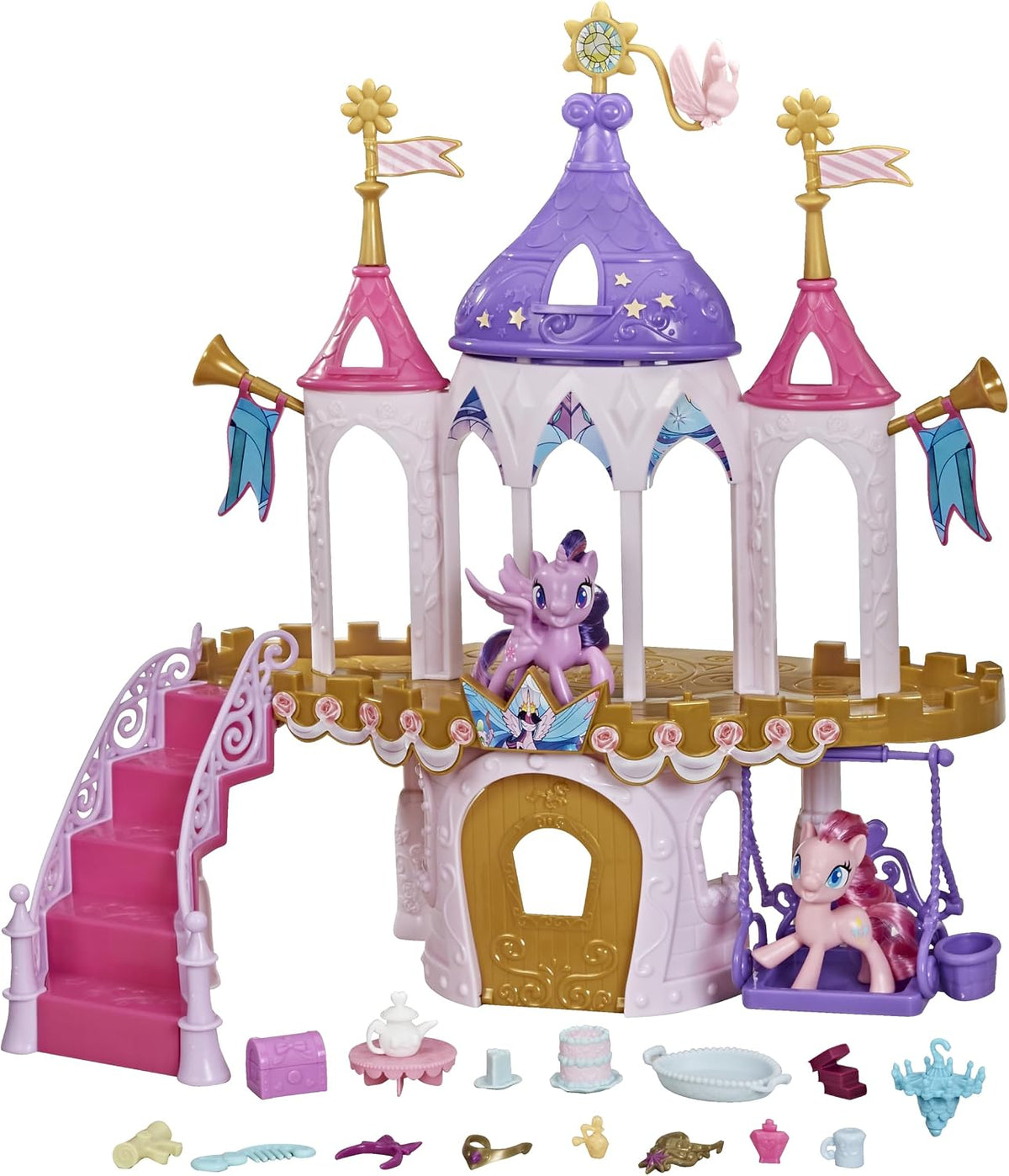 Juego del castillo de la amistad de My Little Pony Incluyendo figur...