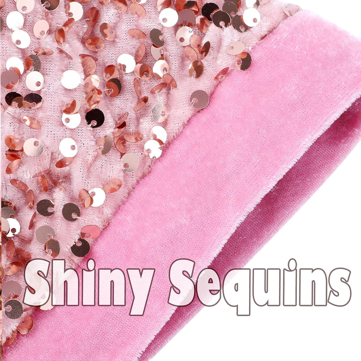 LUCKYBUNNY Boina de lentejuelas para artista, sombreros de boina fr...