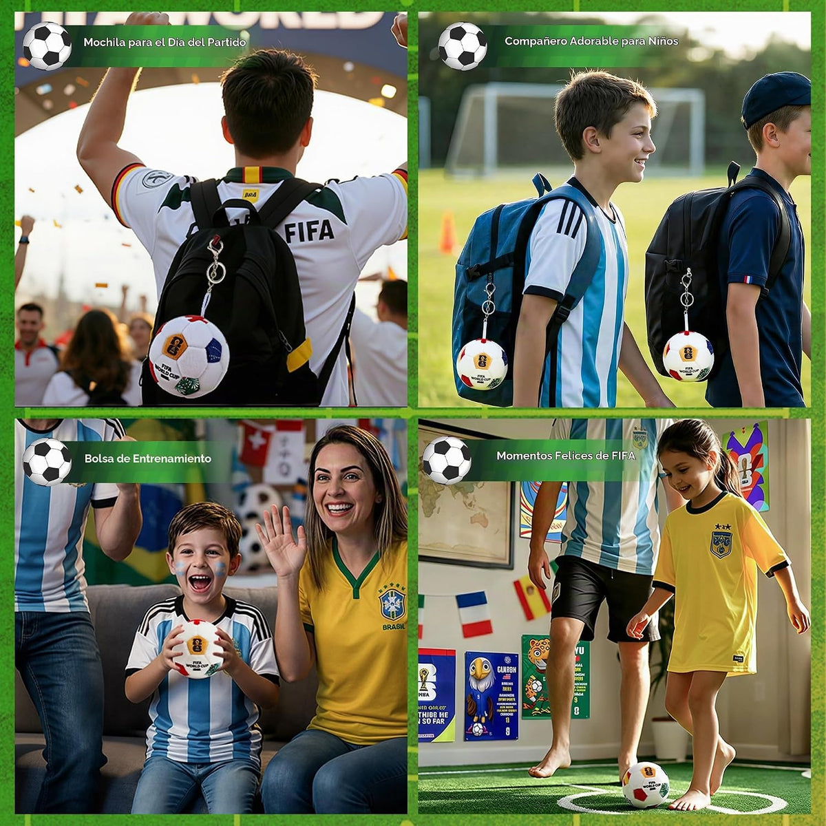 MESUCA - Pelota de fútbol de la Copa Mundial de la FIFA 2026, mini...