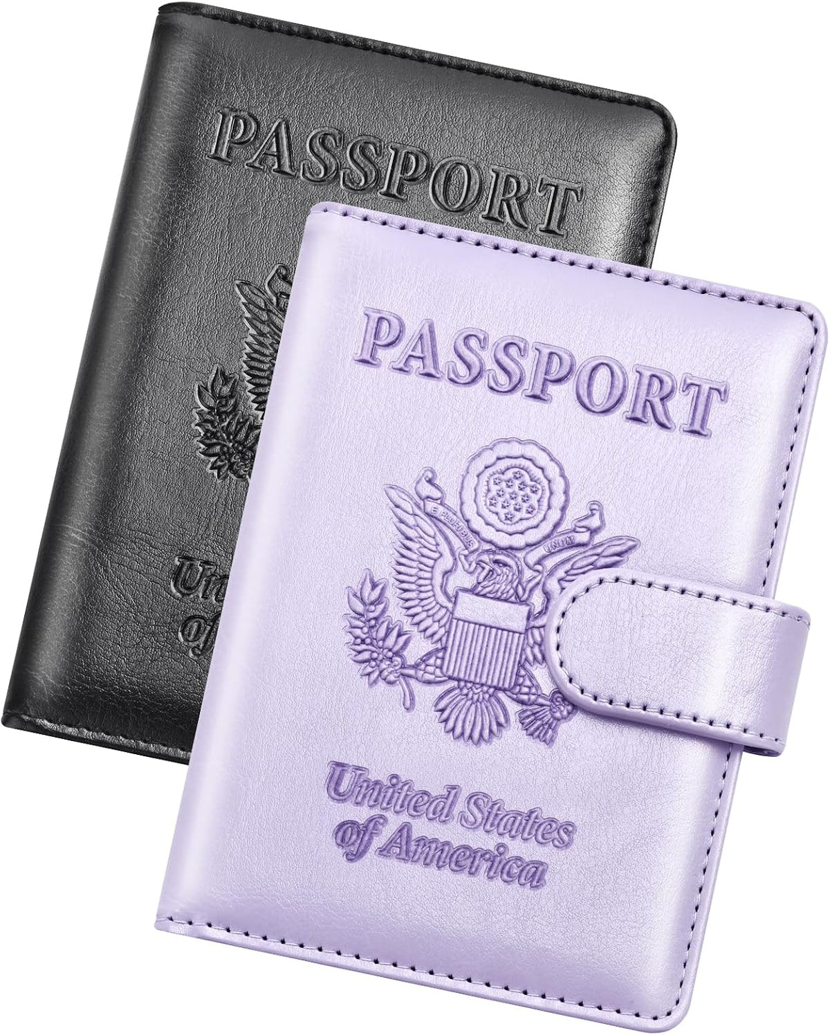 Herain Soporte para pasaporte, funda para pasaporte, cartera para p...