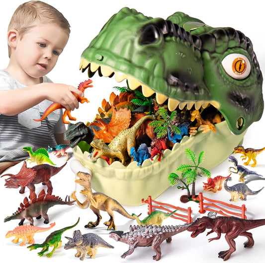 RISUNTOY - Juguetes de dinosaurios para niños de 3 a 5 años, juego...