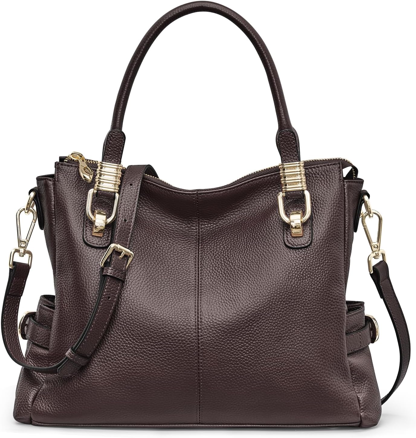 Bolsos Kattee para mujer de piel genuina suave, tipo bandolera, con...