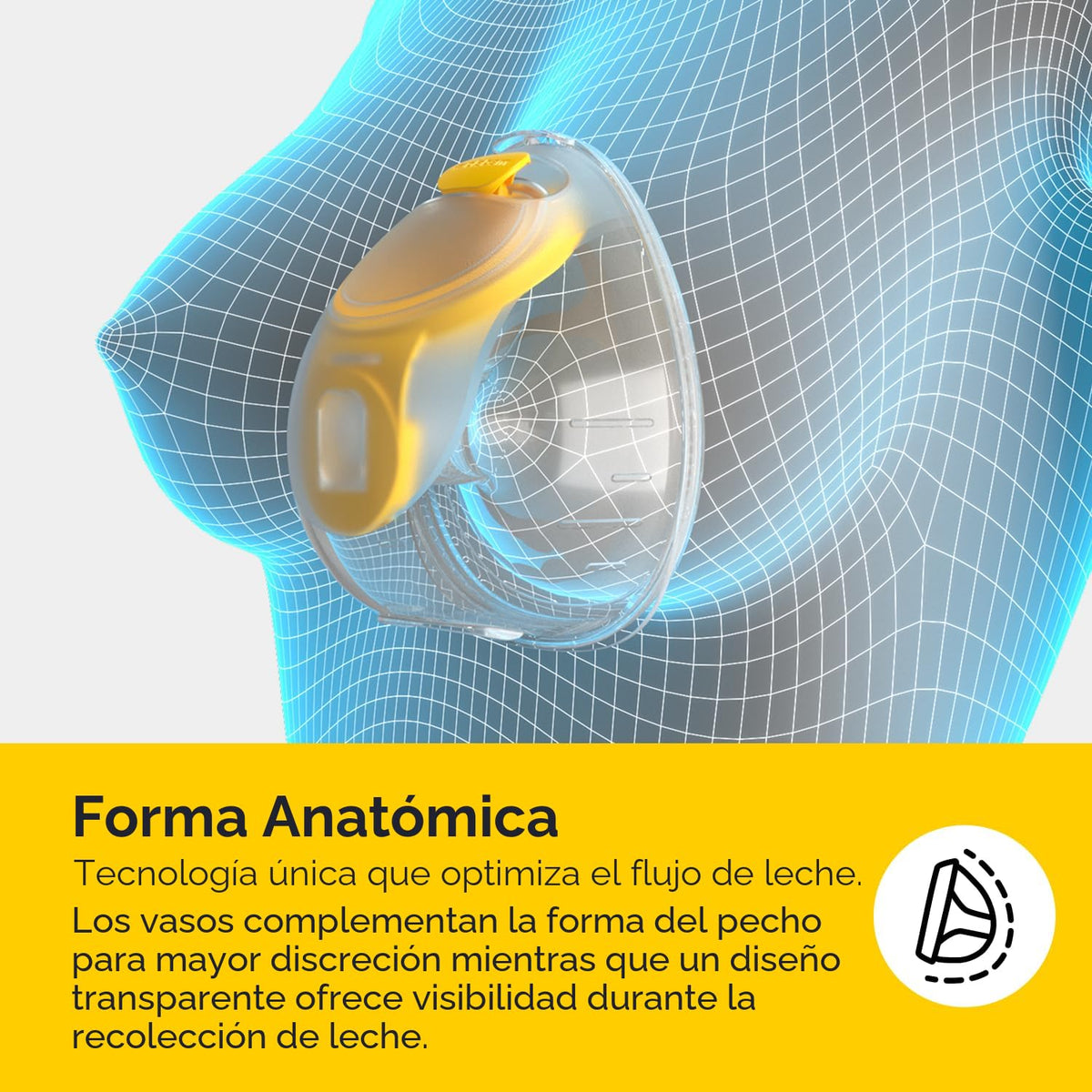 Medela Swing Maxi Extractor de Leche Eléctrico Manos Libres | 1Ct