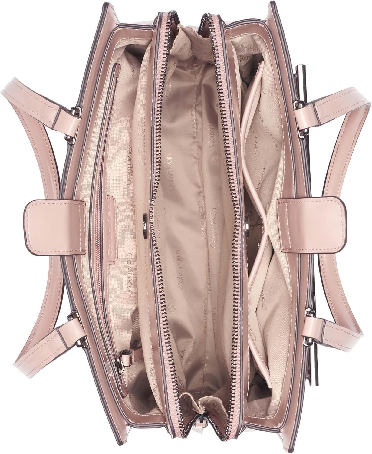 Calvin Klein Bolso organizador Astrid con triple compartimento para...