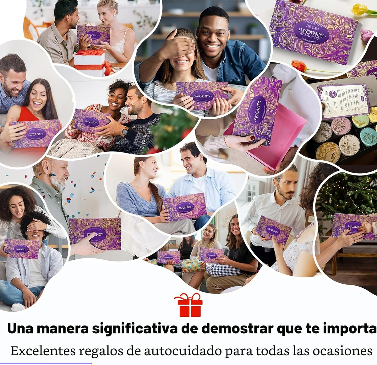 SWCANDY Vaporizadores de ducha, regalos de aromaterapia para mujere...