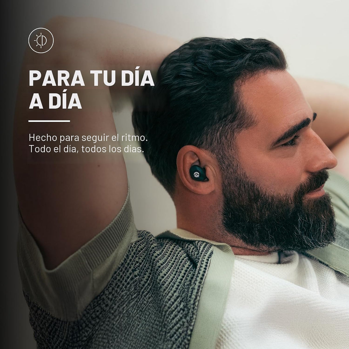 Raycon Everyday Earbuds Classic - Auriculares inalámbricos Bluetoot...