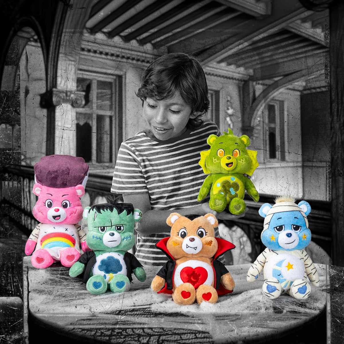 Care Bears - Peluche universal de 9 pulgadas, oso de buena suerte c...