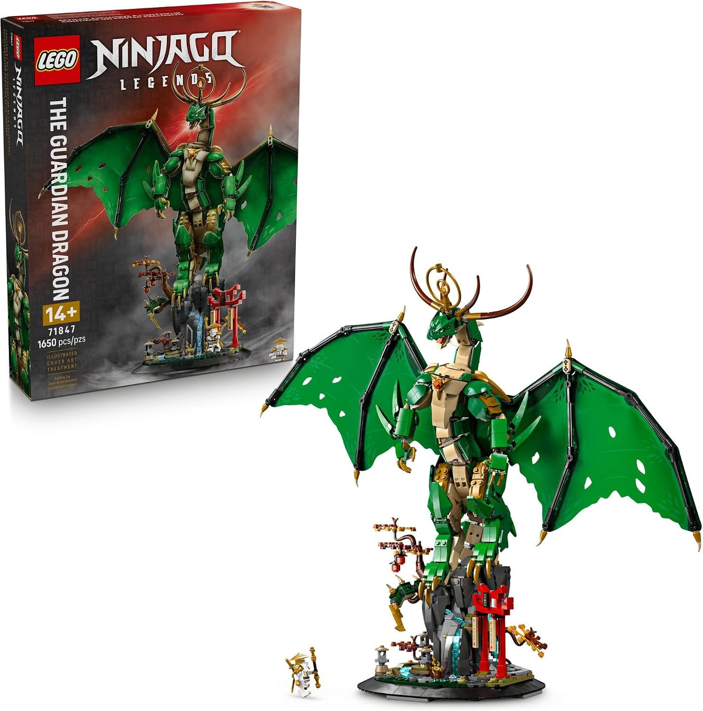 LEGO NINJAGO The Guardian Dragon - Kit de construcción de modelos d...
