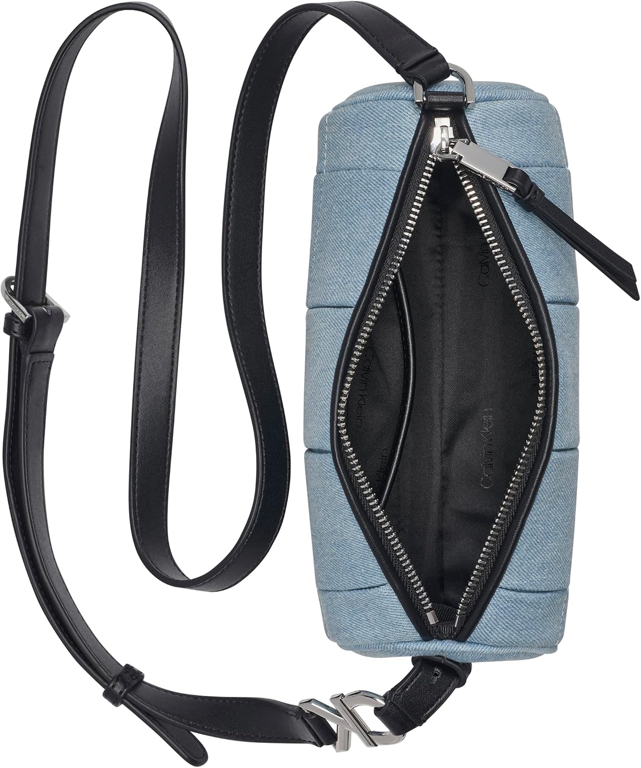 Calvin Klein Bandolera Tina con cremallera superior Jelly Roll para...