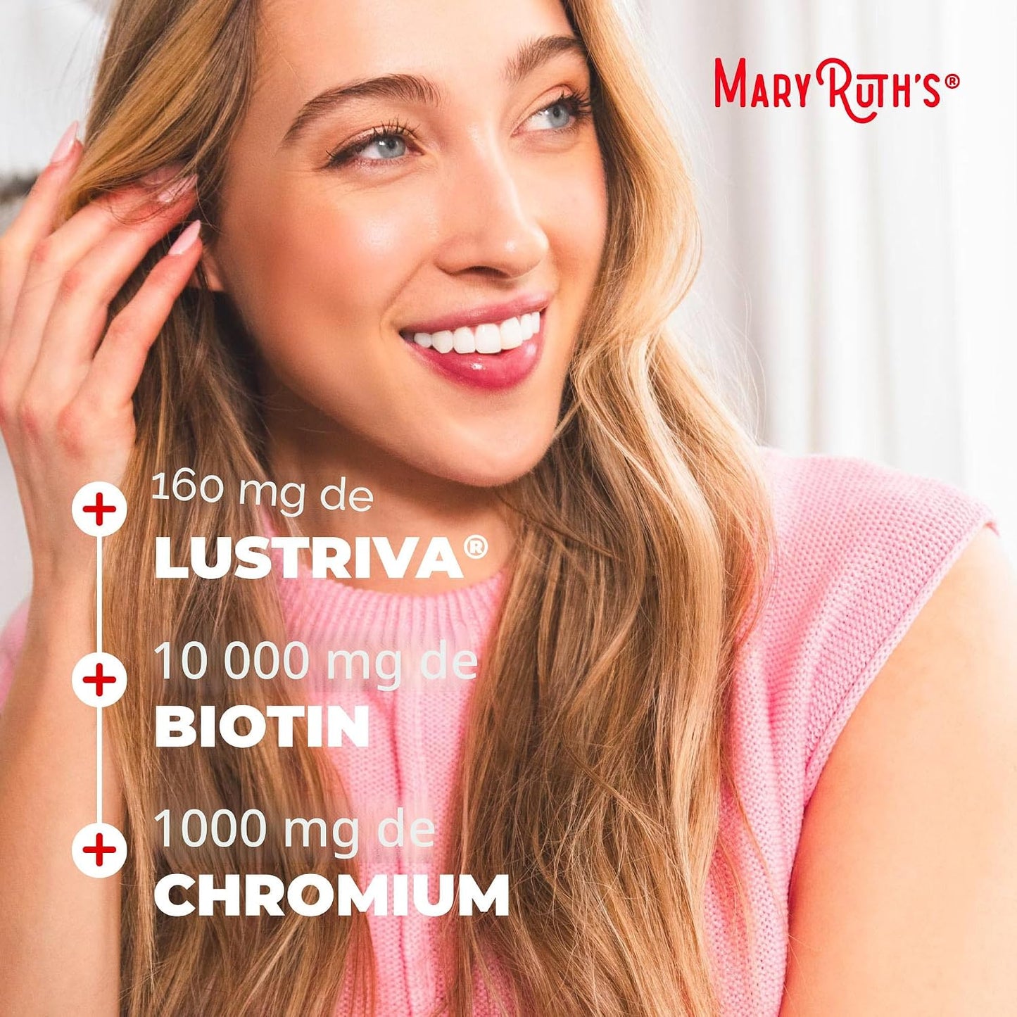 MaryRuth Organics Multivitamínico líquido+crecimiento del cabello |...