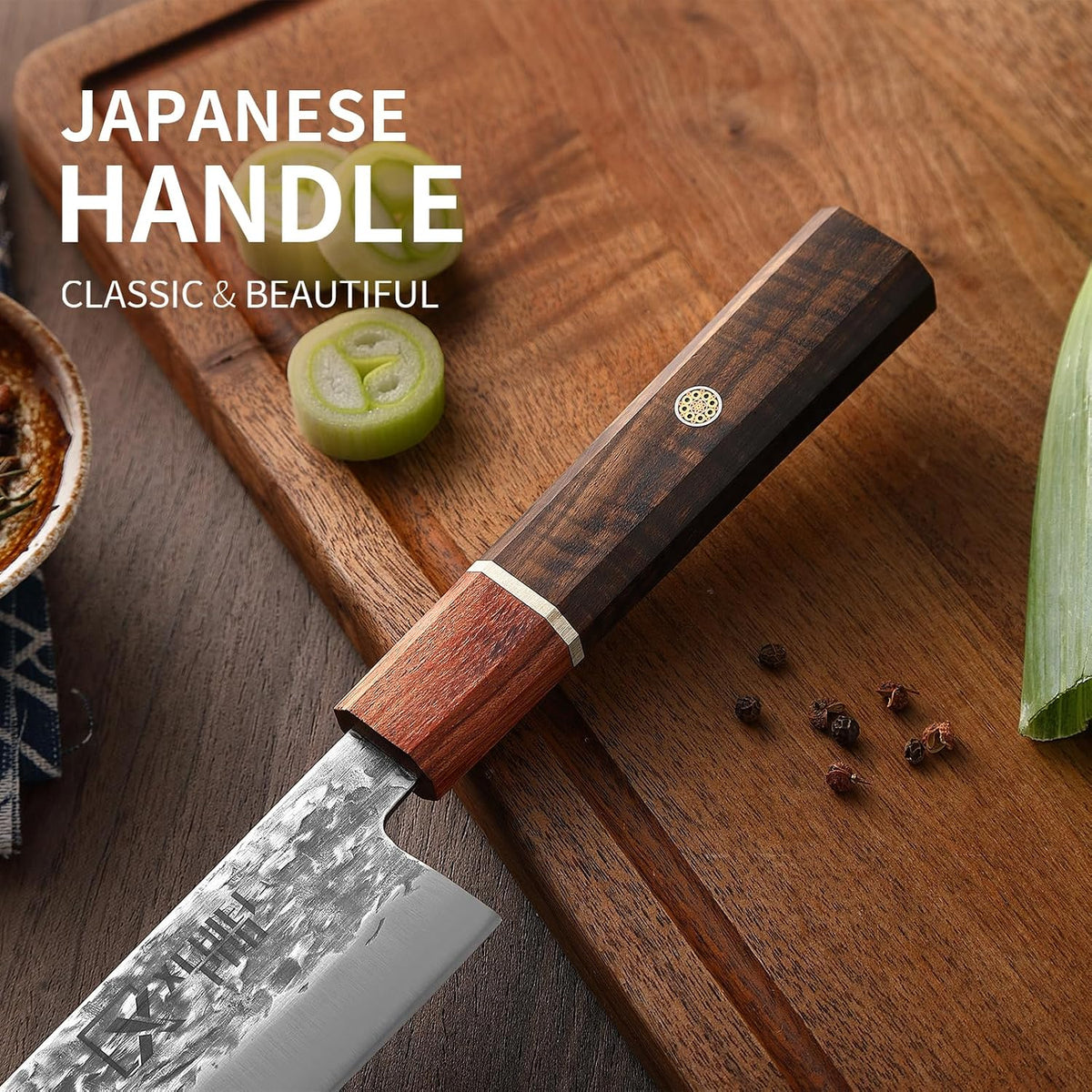 Xchief Pro - Juego de cuchillos de Japón, juego de cuchillos Nakiri...