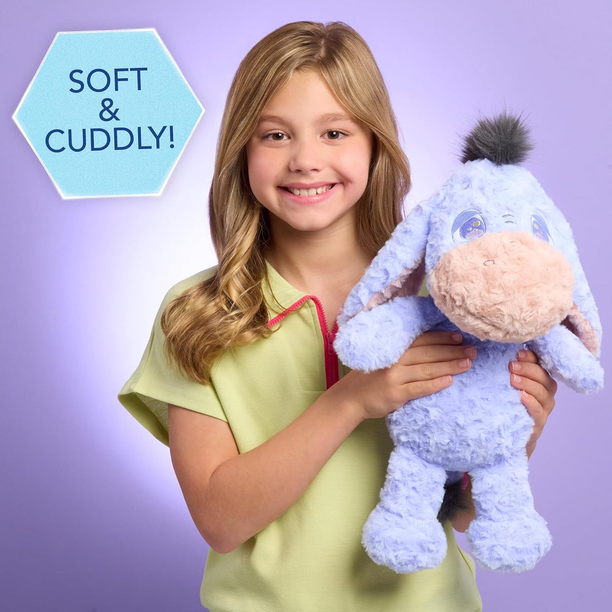Disney Feeling Rosy - Peluche grande Eeyore | Juguete de peluche te...
