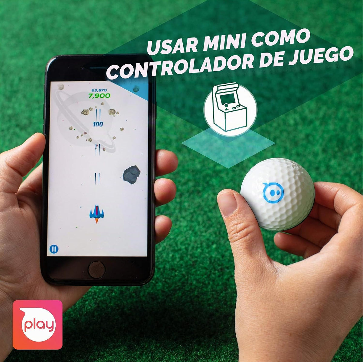 Sphero Mini Golf: Pelota de robot programable habilitada para aplic...