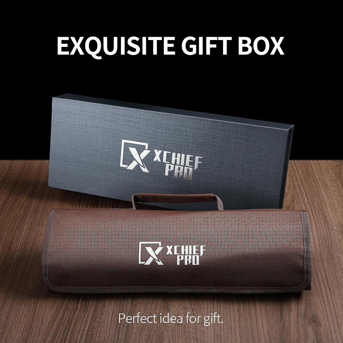 Xchief Pro - Juego de cuchillos de Japón, juego de cuchillos Nakiri...