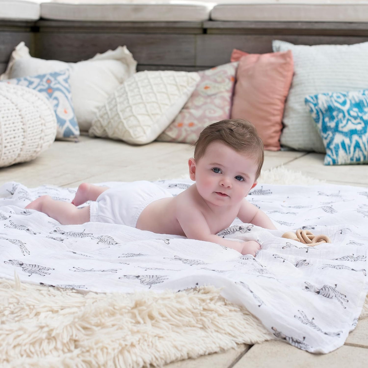 aden + anais Essentials - Mantas de muselina para envolver bebés ni...