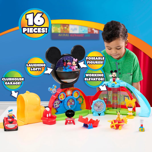 Disney Jr. Mickey Mouse Clubhouse Juego Deluxe de 28 pulgadas con l...