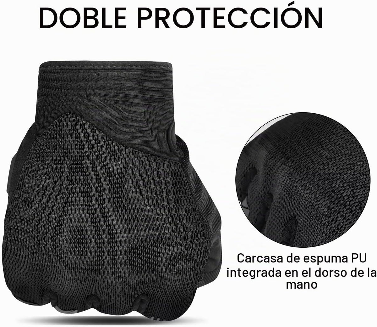 INBIKE Guantes de motocicleta de malla transpirable para hombres y...